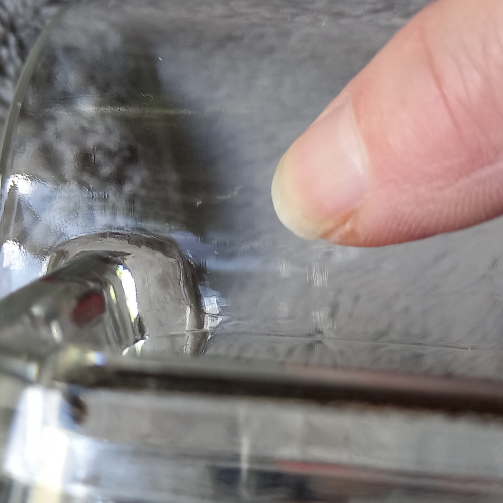 Vintage Walt Disney Mickey Mouse Clear glass - Picture 5 of 5